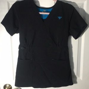 Med Couture Black Scrubs